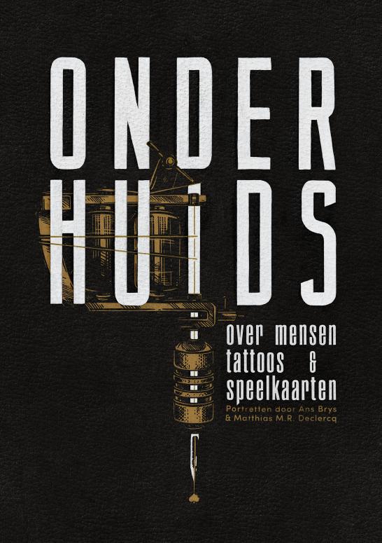 Titel 'Onderhuids' met tattoo-pen